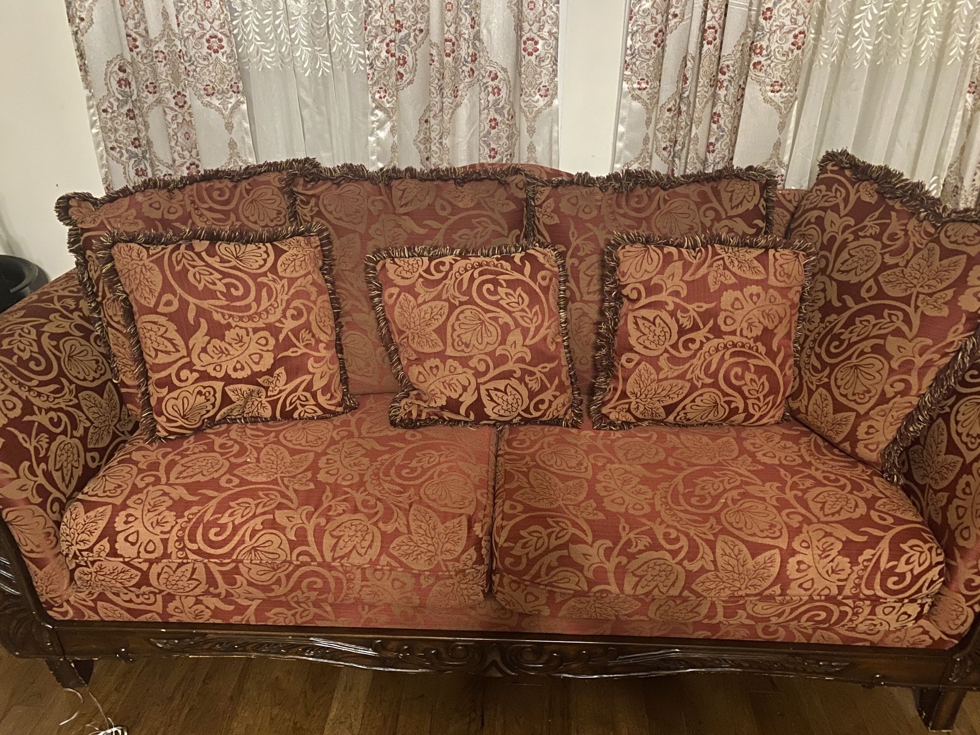 2 Piece Living Room Sofa