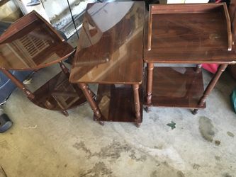 Phone table, 2other tables, total of 3tables