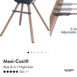 Maxi-Cosi Moa 8-In-1 High Chair 