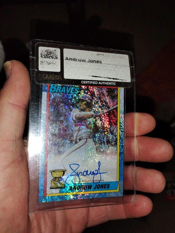 Topps All Star Rookie Kings MBA, #99 Auto Andruw Jones