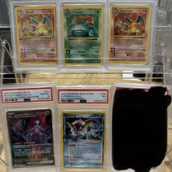 Pokemon PSA Slabs
