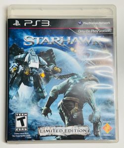 Starhawk Limited Edition (Sony PlayStation 3, 2012) Tested/Works F556