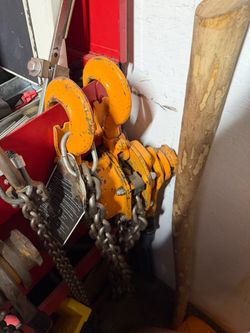 2 ton Chain Hoist Block and Tackl tools snap on