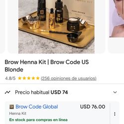 Henna Kit - Brow Code