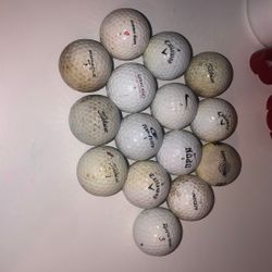 Used Golf Balls