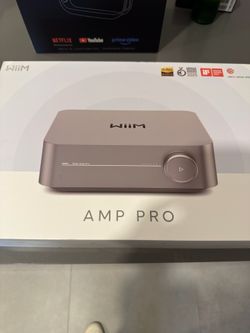 WiiM Amp Pro sealed amplifier