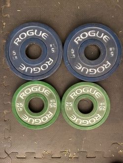 Rogue Olympic change plate 5lb 2.5lb