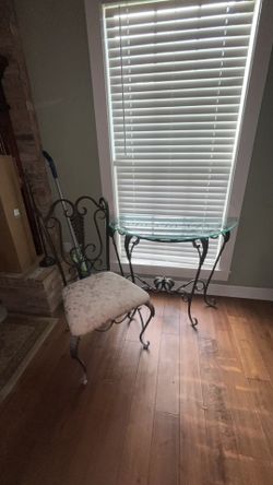Glass Top Table