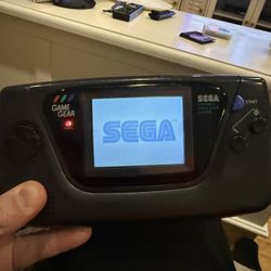 Sega Game Gear Console + 7 Games | Tested & Working | Sonic, Mickey, Simpsons 