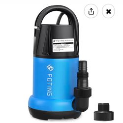 FOTING SUBMERSIBLE WATER PUMP 1HP 