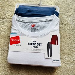 Brand New Hanes Men’s Sleep  Set, Size XL