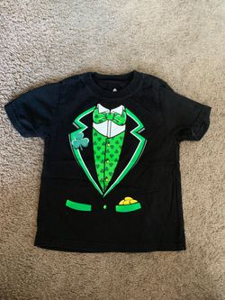 3t boy St.Patricks day shirt