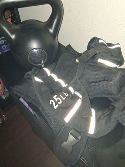 25lb vest/15lb kettlebell