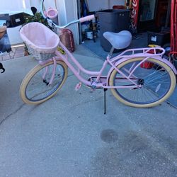 Pink Bike Cruiser 26"