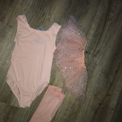 Freestyle Danskin Bodysut, Tutu And Tights