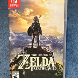 Nintendo Switch The Legend of Zelda Breath of The Wild