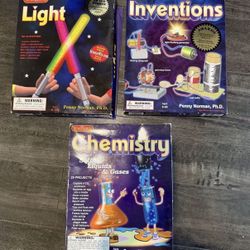 Science Wiz STEM Kits. Used . Some Pieces Likely Missing. Selling As Is. $20 All