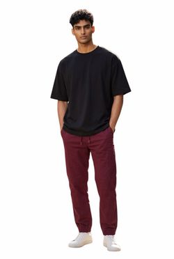 Akademiks Burgundy Mens Pants Size Large