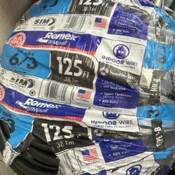 New Romex wire 6/3