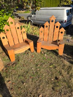 Cedar Birdhouse Benches
