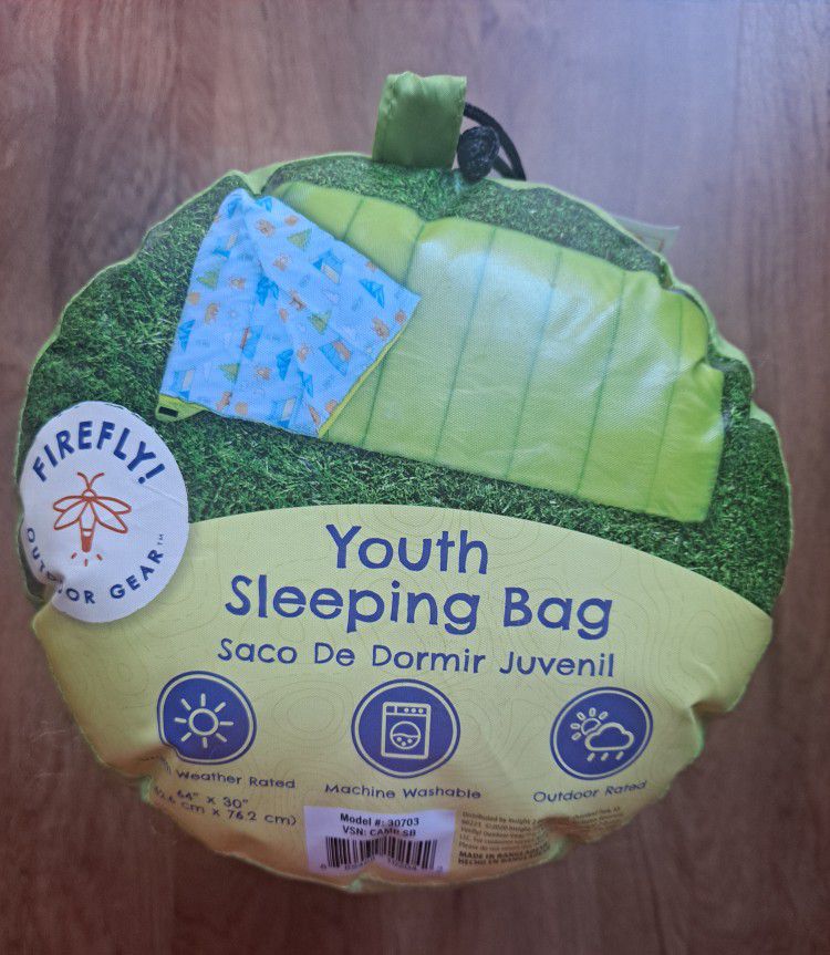 Youth Sleeping Bag. 