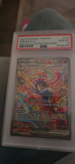PSA 10 Greninja ex Special Illustration Rare #214