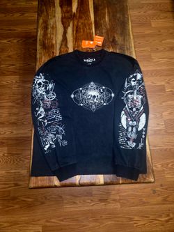 YoungLA Men's Black Longsleeve Shirt