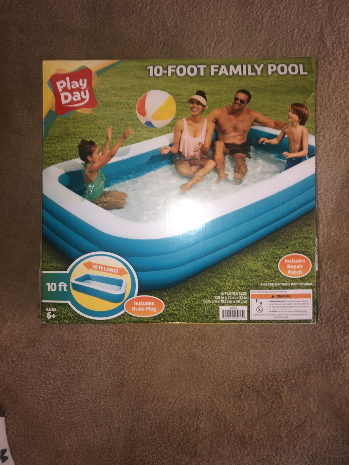 Play Day 10ft Pool