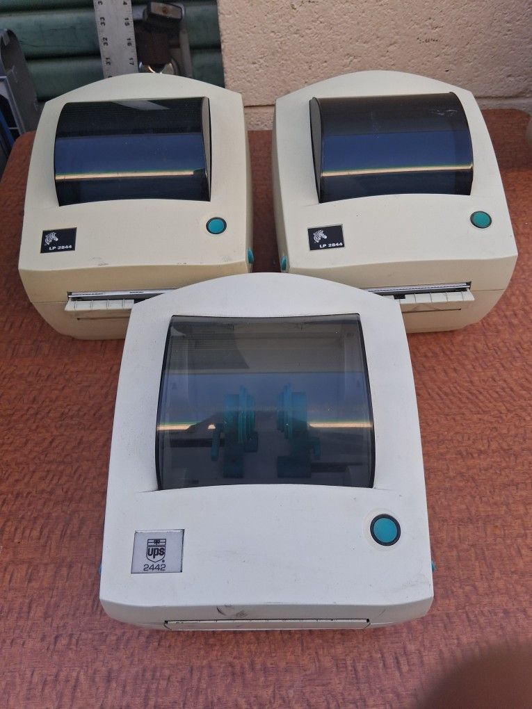 Zebra 2844 Label Printers. $60 ea Or All For $100