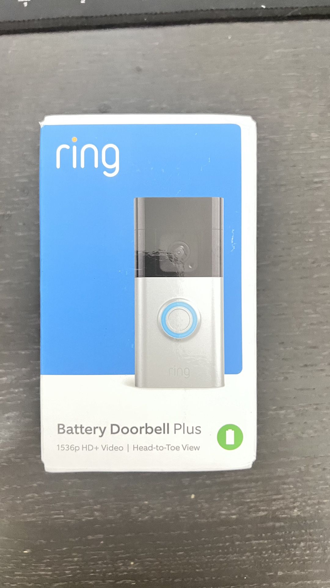 Ring battery doorbell Plus