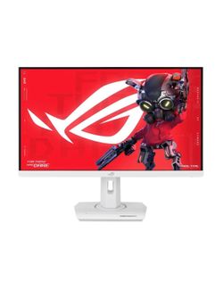 White ASUS ROG Strix 27” 4K HDR USB-C Gaming Monitor XG27UCG With Dual Mode With 3 Year Warranty