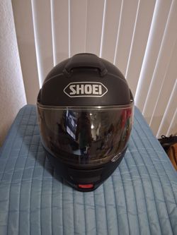 RARE SHOEI Neotec Modular Helmet with Sena Bluetooth