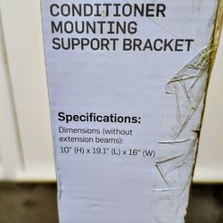 New Air Conditioner Support Bracket
