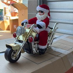 Santa Motor Cycle 