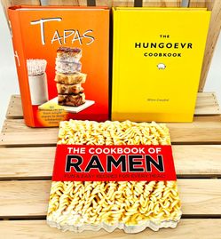 Set of 3 Hard Cover Cookbooks