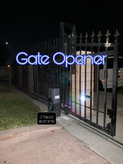 Gate Opener New . Motor Para Puerta Nuevo