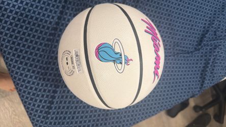 Miami heat vice basketball ball