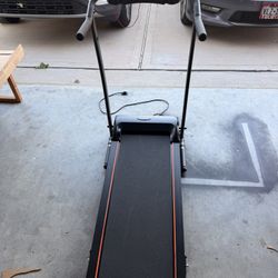 Compact Treadmill 2 Levels Incline