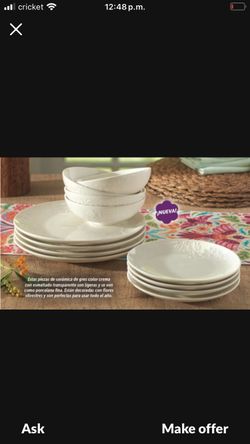 Vajilla De 12 Piezas Princess House