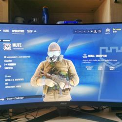 Asus Gaming Monitor / 32" /  1440p / 165Hz / Curved