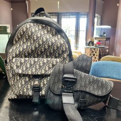 Christian Dior, Backpack, Saddle Bag, Messenger, Designer