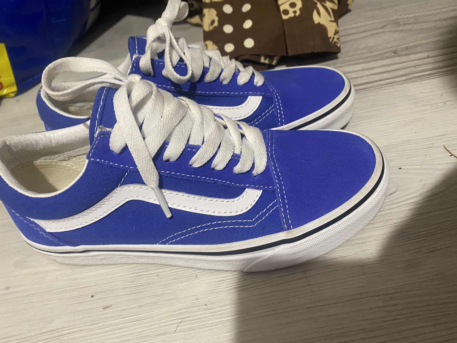 Blue Vans Shoes