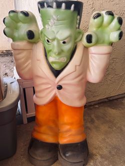 Frankenstein Light up blow mold