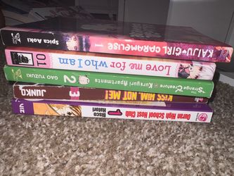 Manga Book Lot of 5