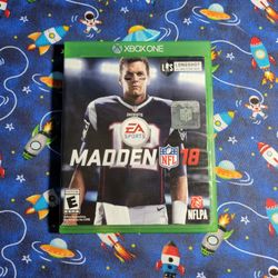 EA Sports Madden NFL 18 Microsoft Xbox One Complete CIB