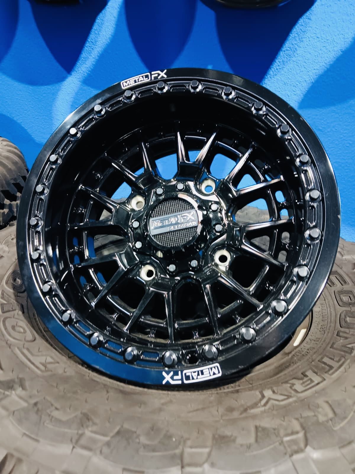 BIG Sale. On METAL FX Slayer 15x8 Beadlock Wheels & 33x9.5-15 Tires For 4 5 6 Lug UTV SXS (We finance…