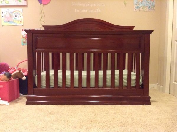 Savanna Tori 3 In 1 Convertible Crib With Mattress Matching 4