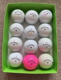 1 Dozen Of Callaway Golf Balls
