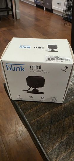 Blink Mini Brand New Indoor Plug In HD Camera