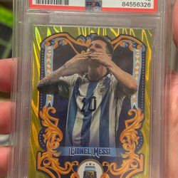 Lionel Messi PSA 10 Fileteado